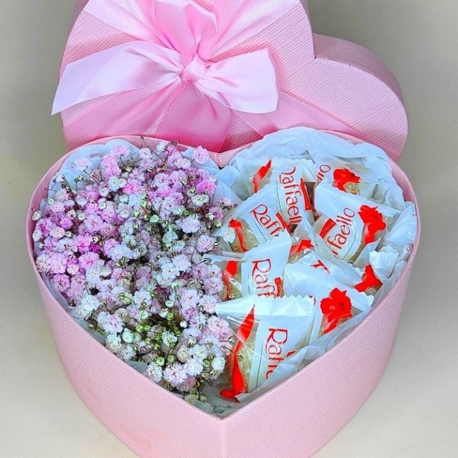 Букет цветов "Сладкая романтика" Букет цветов "Сладкая романтика"